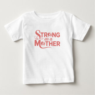 Camiseta De Bebé Body de bebé 'Fuerte como una madre' para pequeños