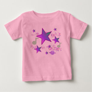 Camiseta De Bebé Body de tutú rosa para bebé con arrullos de Starli