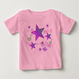 Camiseta De Bebé Body de Tutú Rosa para Bebé Starlight Lullaby
