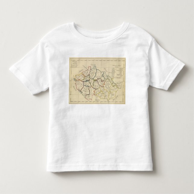 Camiseta De Bebé Bohemia, Moravia, austriaco Silesia (Anverso)