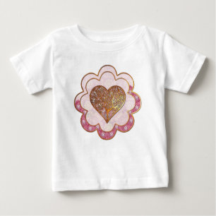 Camiseta De Bebé Bohemian Valentine Whimsey 3D