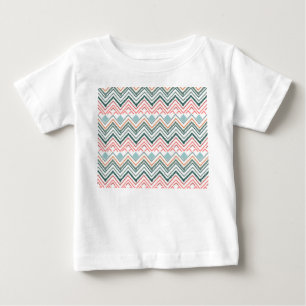 Camiseta De Bebé Boho Chevron