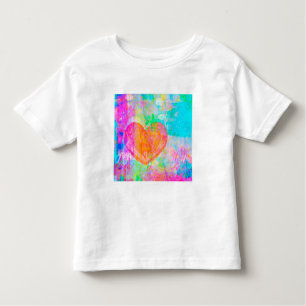Camiseta De Bebé Boho Heart