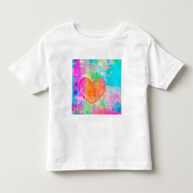 Camiseta De Bebé Boho Heart (Anverso)