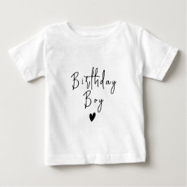 Camiseta De Bebé Boho mínimo moderno Primer cumpleaños