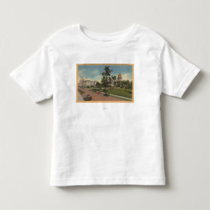 Camiseta De Bebé Boise, identificación - vista del parque capital y