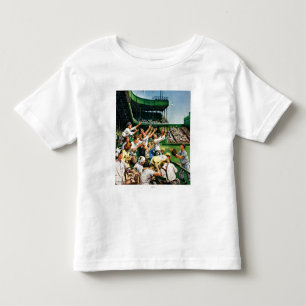 Camiseta De Bebé Bola de cogida del home run