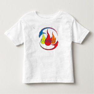 Camiseta De Bebé Bola de fuego