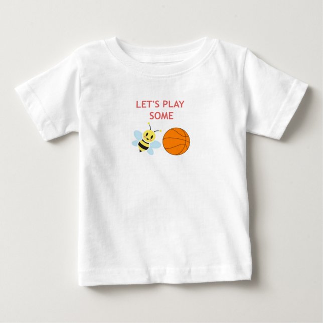 Camiseta De Bebé Bola de la abeja (Anverso)