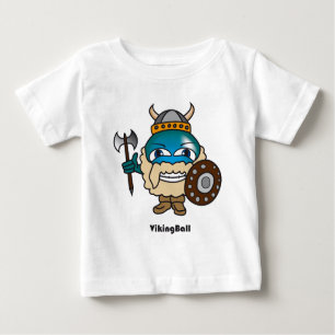 Camiseta De Bebé Bola de Viking