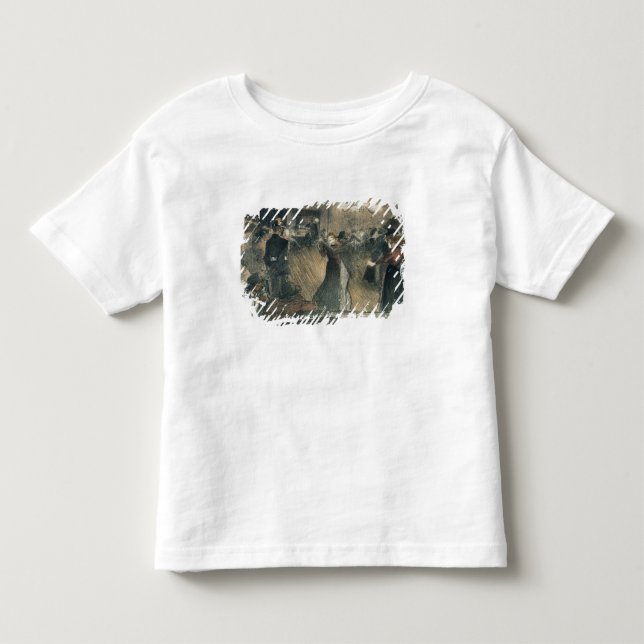 Camiseta De Bebé Bola en el Barriere (Anverso)