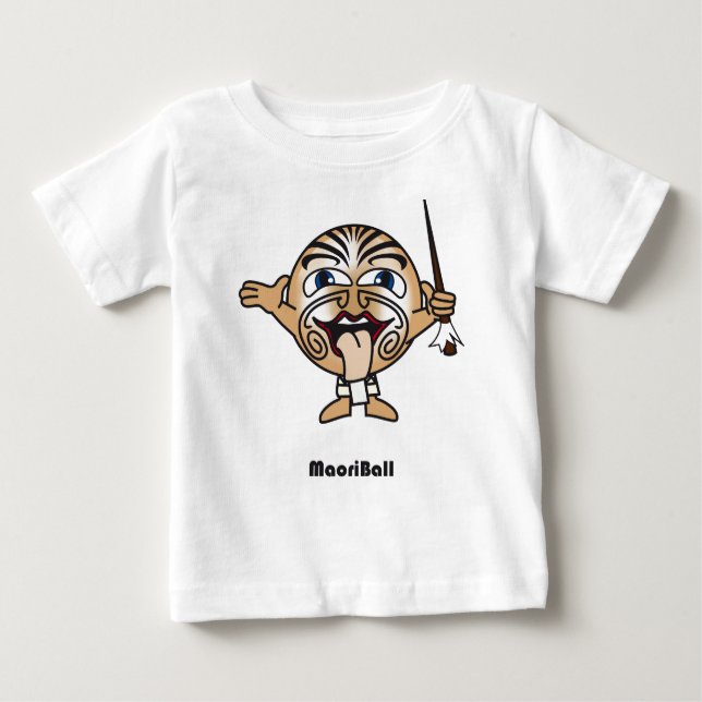 Camiseta De Bebé Bola maorí (Anverso)