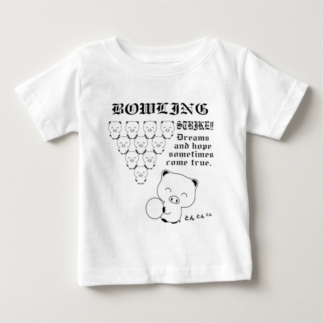 Camiseta De Bebé Boliche (Anverso)