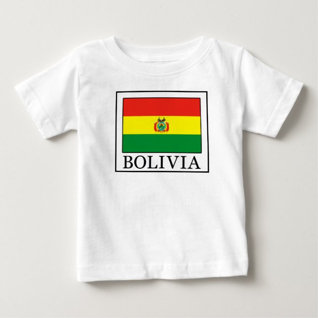 Camiseta De Bebé Bolivia (Anverso)