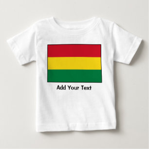 Camiseta De Bebé Bolivia - bandera boliviana