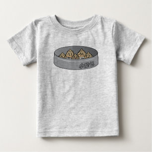 Camiseta De Bebé Bollo chino de Dim Sum de la bola de masa hervida