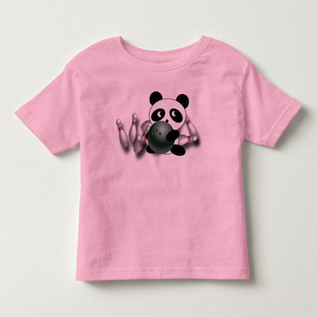 Camiseta De Bebé Bolos del oso de peluche (Anverso)