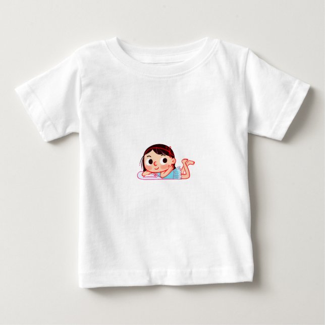 Camiseta De Bebé Bolsa de compras reutilizable (Anverso)