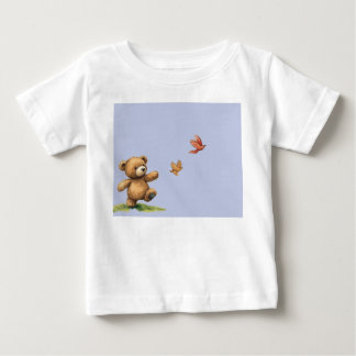 Camiseta De Bebé Bolsa de mano de OSO DE PELUCHE CAMINANDO