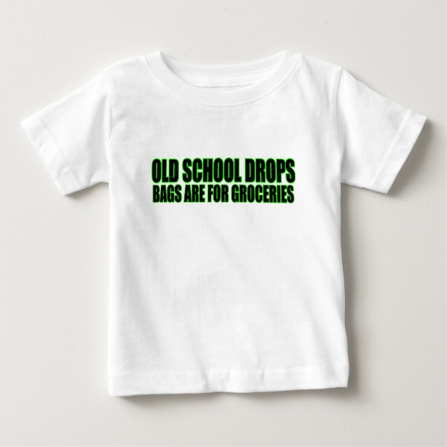 Camiseta De Bebé Bolsos de ultramarinos (Anverso)