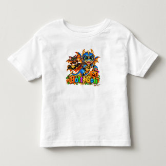 Camiseta De Bebé BoltGon Divertido Superhéroe Dragón Halloween Cute