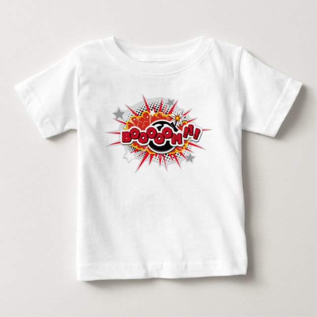 Camiseta de bebé bomba (Anverso)