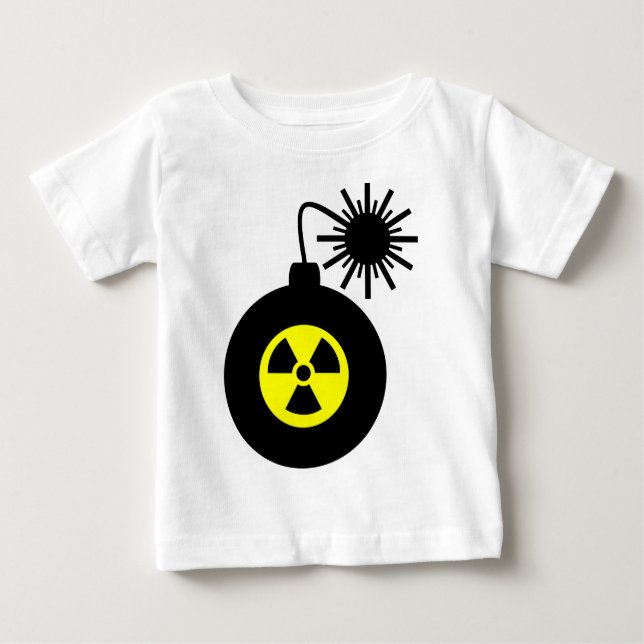 Camiseta De Bebé Bomba de energía nuclear (Anverso)