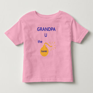 Camiseta De Bebé bomba del abuelo