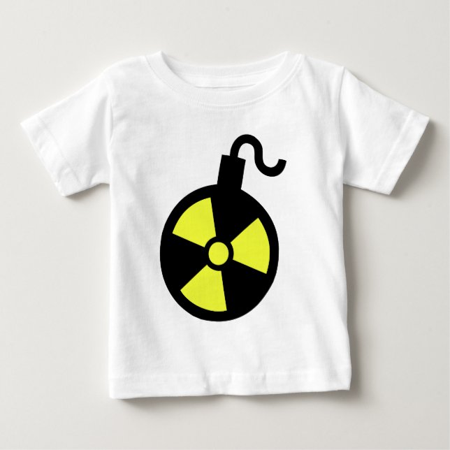 Camiseta De Bebé Bomba nuclear (Anverso)