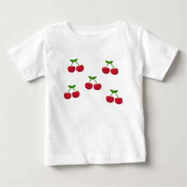 Camiseta De Bebé Bombas de Cereza