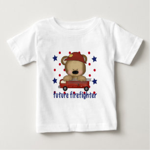 Camiseta De Bebé Bombero futuro