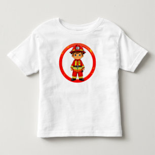 Camiseta De Bebé Bombero lindo
