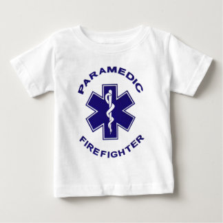 Camiseta De Bebé Bombero paramédico