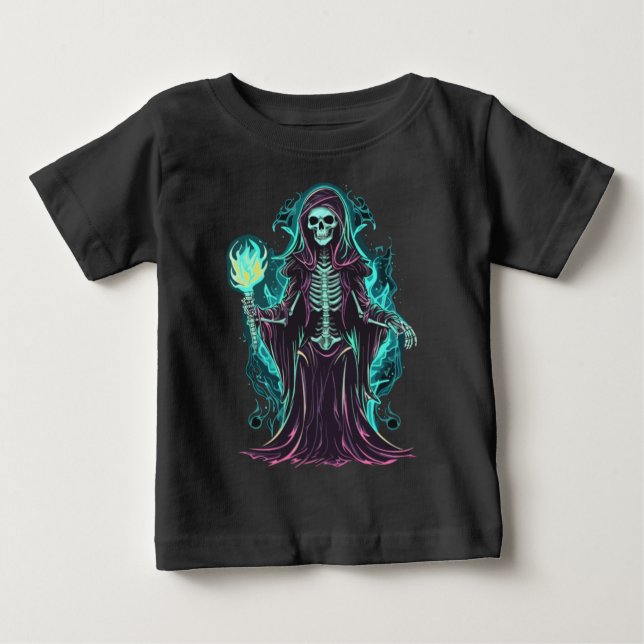 Camiseta De Bebé Bone Reaper (Anverso)