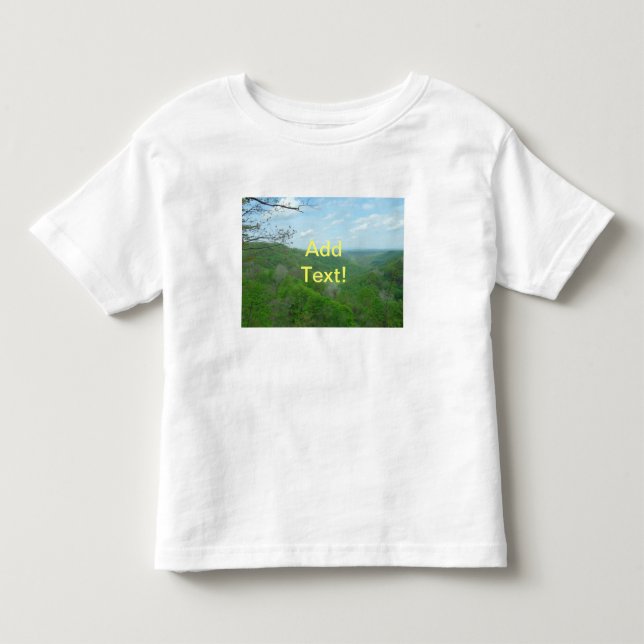 Camiseta De Bebé Bonito Appalachian (Anverso)