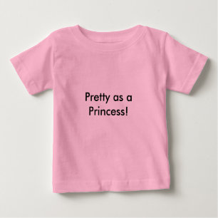 Camiseta De Bebé Bonito como un traje corporal para bebé princesa T