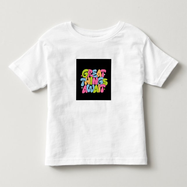 Camiseta De Bebé Bonito diseño adorable (Anverso)