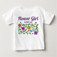Bonito dulce Flor Arte Flower Personalizado Chica