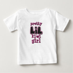 Camiseta De Bebé Bonito LIL Kiwi Chica