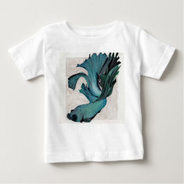 Camiseta De Bebé Bonito Sexo Pescado Betta Neutral Un Pieza