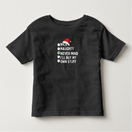 Camiseta De Bebé Bonito travieso No importa que compre mis propias 