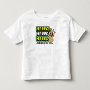 Camiseta De Bebé Boo-Boo Bear Hola Hola Desde Jellystone
