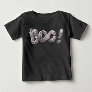 Camiseta De Bebé Boo Fantasmas Divertidos Bebé Niño Niña Halloween 
