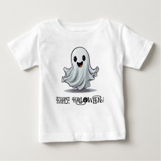 Camiseta De Bebé ¡Boo! Fun fantasma de Cute Happy
