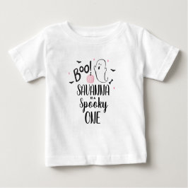 Camiseta De Bebé Boo Ghost Halloween Birday Party