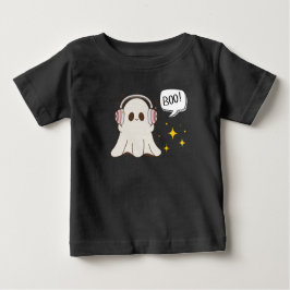 Camiseta De Bebé Boo Ghost Musical Halloween