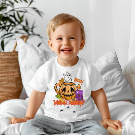 Camiseta De Bebé Boo Halloween