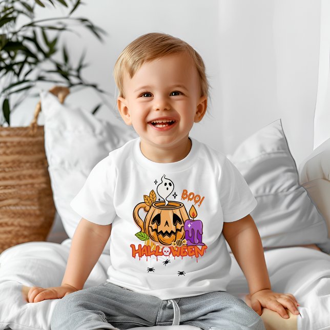 Camiseta De Bebé Boo Halloween (Subido por el creador)