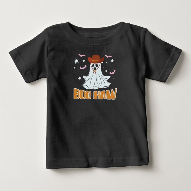 Camiseta De Bebé Boo Haw, (Anverso)