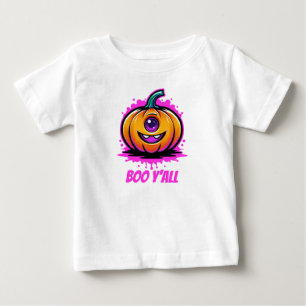 Camiseta De Bebé Boo Y'All, espeluznante y adorable diseño de Hallo